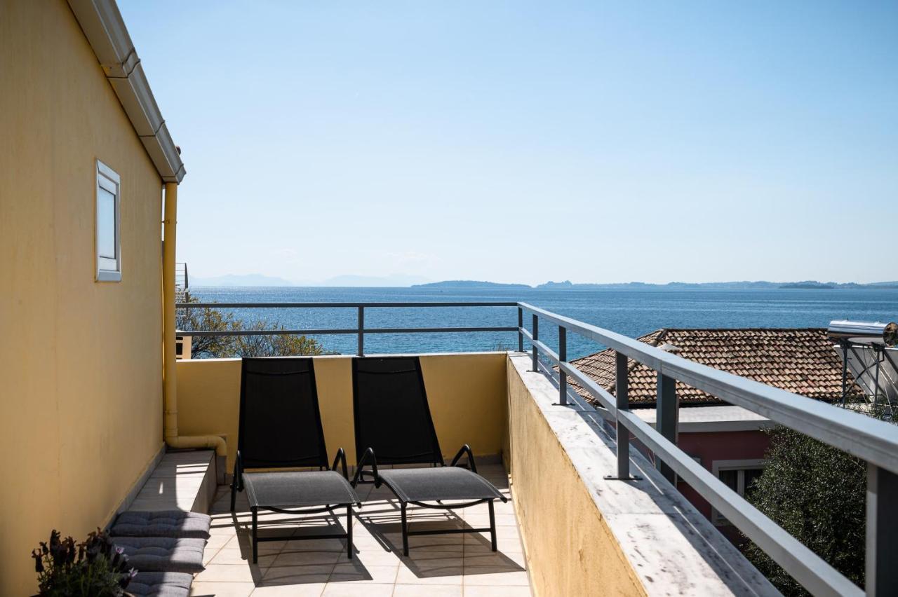 The Seaview Corner Apartments By Konnect, Ipsos Corfu المظهر الخارجي الصورة